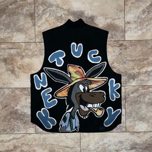 1 of 1 Kentucky Boy Tyler KBT x Carhartt Custom Patchwork Vest Size Large